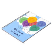 Ballons Objet Carnet (Côté gauche)