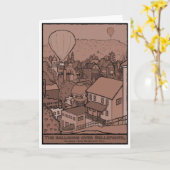 Ballons over Bellefonte Kaart (Gele Bloem)