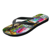 Ballons psychédéliques à tongs colorés (Incliné)