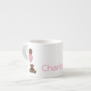 Ballons roses et chocolat Nounours Bébé Mug