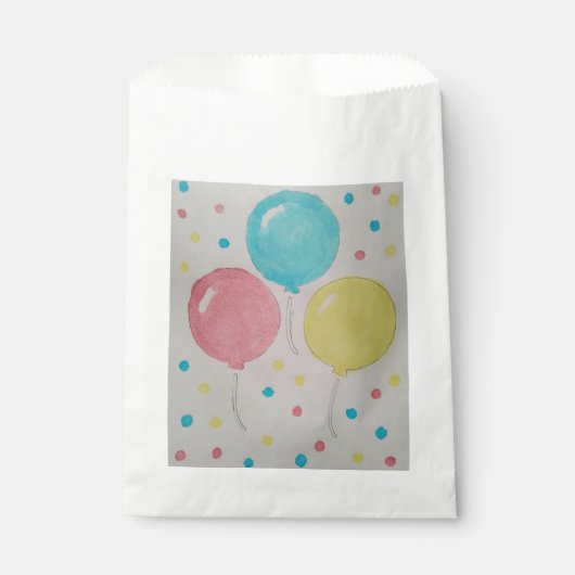 Ballons & Sacs Confetti Favoriser (Devant)