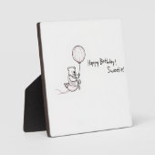 ballonteddybeer fotoplaat (Voorkant)