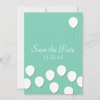 Ballonthema Bewaar de datum Save The Date