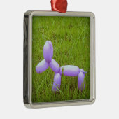 ballonvaarding met kerstversiering metalen ornament (Rechts)