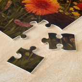 Ballonvaren over het platteland legpuzzel (Zijkant)