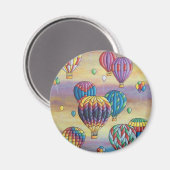 ballonvlucht magneet (Voorkant / Achterkant)