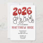 Balloon 2026 Grad Invitation (Devant)