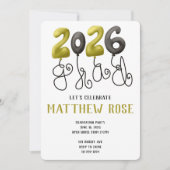 Balloon 2026 Grad Invitation (Devant)