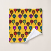 Balloon à air chaud avec modèle (Gant de toilette)