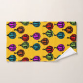 Balloon à air chaud avec modèle (Serviette à main)