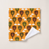 Balloon à air chaud avec modèle (Gant de toilette)