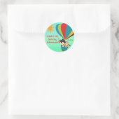 Balloon à air chaud Enfants Aventure Stickers Vint (Sac)
