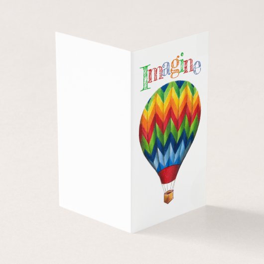 Balloon à air chaud *minuscule* jeu de cartes de v (Outside)