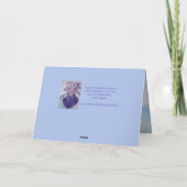 Balloon à air chaud se tirer bien Bientôt carte de (Dos)