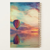 Balloon à air chaud sur mesure Pittoresque Turquoi (Dos)