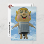 Balloon Angel Briefkaart (Voorkant / Achterkant)