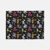 Balloon Animals Kids Party Theme Fleece Deken (Voorkant (Horizontaal))