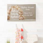 Balloon Arch Artist Party Planner Decoreren Spandoek (Insitu)