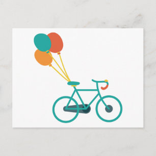 Balloon Bike Briefkaart