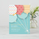 Balloon Bouquet 2 Invitation (Debout devant)