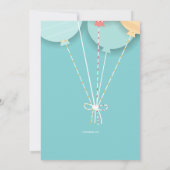 Balloon Bouquet 2 Invitation (Dos)