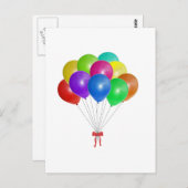 Balloon Bouquet Briefkaart (Voorkant / Achterkant)