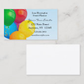 Balloon Bouquet Visitekaartje (Voorkant / Achterkant)