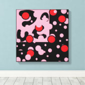 Balloon Clouds Groep Canvas Afdruk (Insitu (Houten vloer))