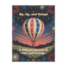 Balloon Fireworks 1776–2026 Backyard Party Invite!