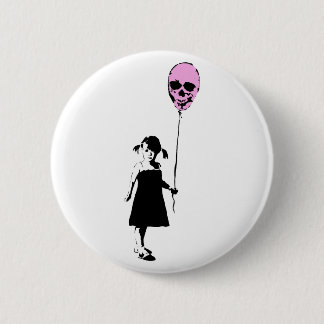 Balloon Girl Ronde Button 5,7 Cm