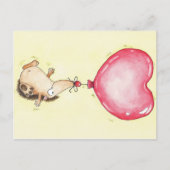 BALLOON HEDGEHOG briefkaart van Nicole Janes (Voorkant)