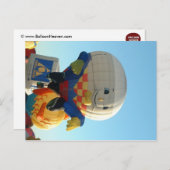 Balloon Humpty Dumpty Briefkaart (Voorkant / Achterkant)