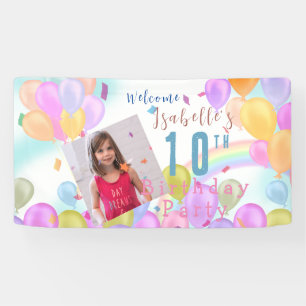 Balloon Pastel Photo Banner