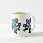Balloon Peacock Mug (Devant droit)