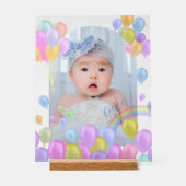 Balloon Rainbow Baby Photo (Recto)