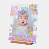 Balloon Rainbow Baby Photo (Angle)
