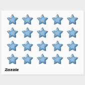 Balloon Star Blue Sticker (Vel)