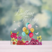 Balloon Twisting Alice In Wonderland Florals (Neutre)