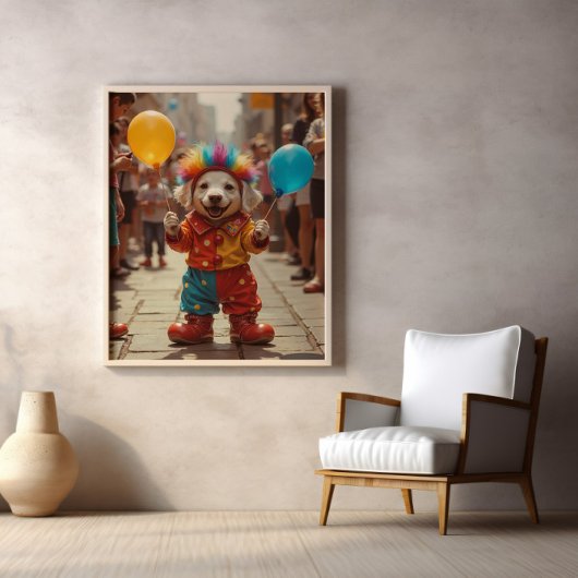 Balloon Twisting Boop: Joy on Paws Poster