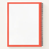 Balloon Whisk Coral profond Carnet blanc (Dos)