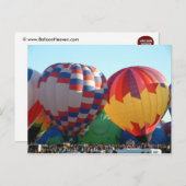 Balloonfiesta Briefkaart (Voorkant / Achterkant)