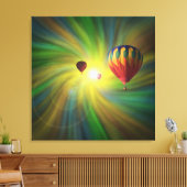 Ballooning dans la toile enveloppée Vortex Imagina (Insitu(Salon))