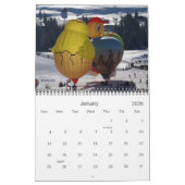 ballooning in Chateau d'Oex - Kalender (Jan 2026)