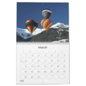 Ballooning in Château d'Oex Kalender (Mar 2026)