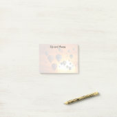 Balloons à air chaud en vol post-it notes (Sur un bureau)