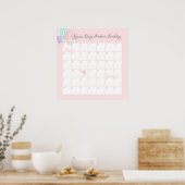 Balloons à air chaud, Guess Baby's due date Poster (Cuisine)