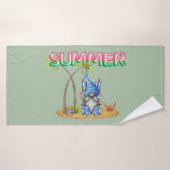 Balloons À Huile De Pastèque Et Gnome De Plage Ave (Serviette de bain)