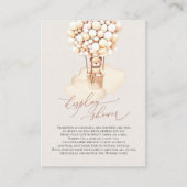 Balloons à oreilles Brown Afficher la carte de boî (Devant)