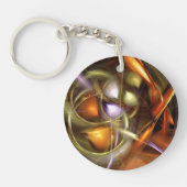 Balloons and Ribbons  Abstract Sleutelhanger (Voorkant)