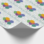 BaLLoOnS Birthday Wishes Cadeaupapier (Hoek)